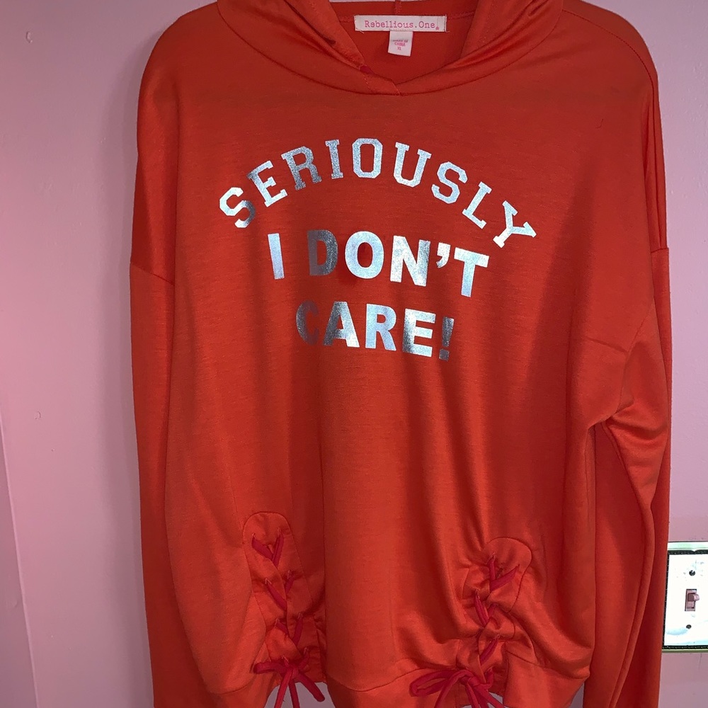 “Seriously I Don’t Care” Hoodie